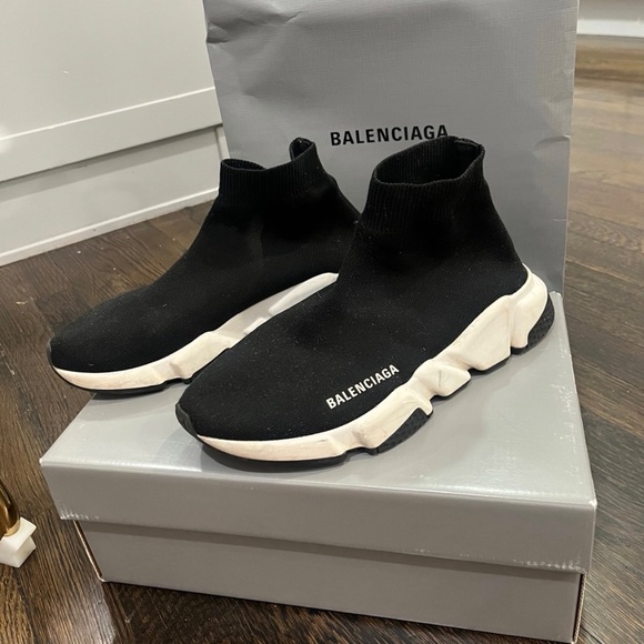 Balenciaga Knit Sneakers - Original Bag and Box - Picture 9 of 9